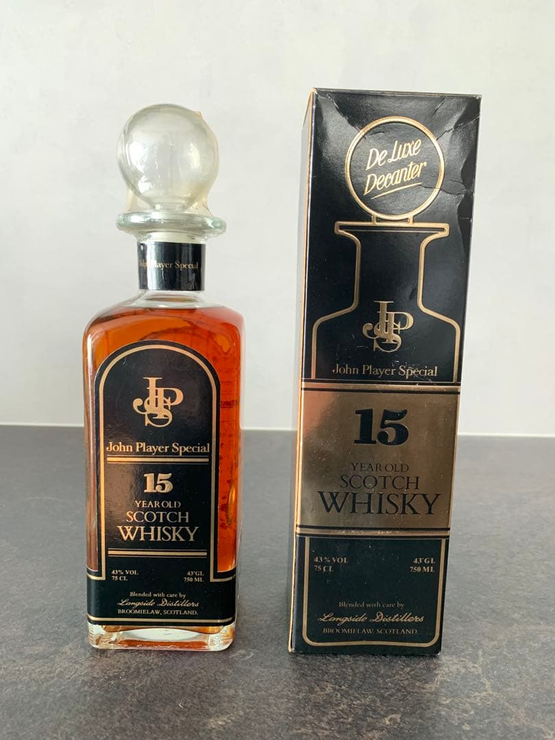 美品　未開栓　ジョン プレイヤー スペシャル 15年 750ml 元箱付き