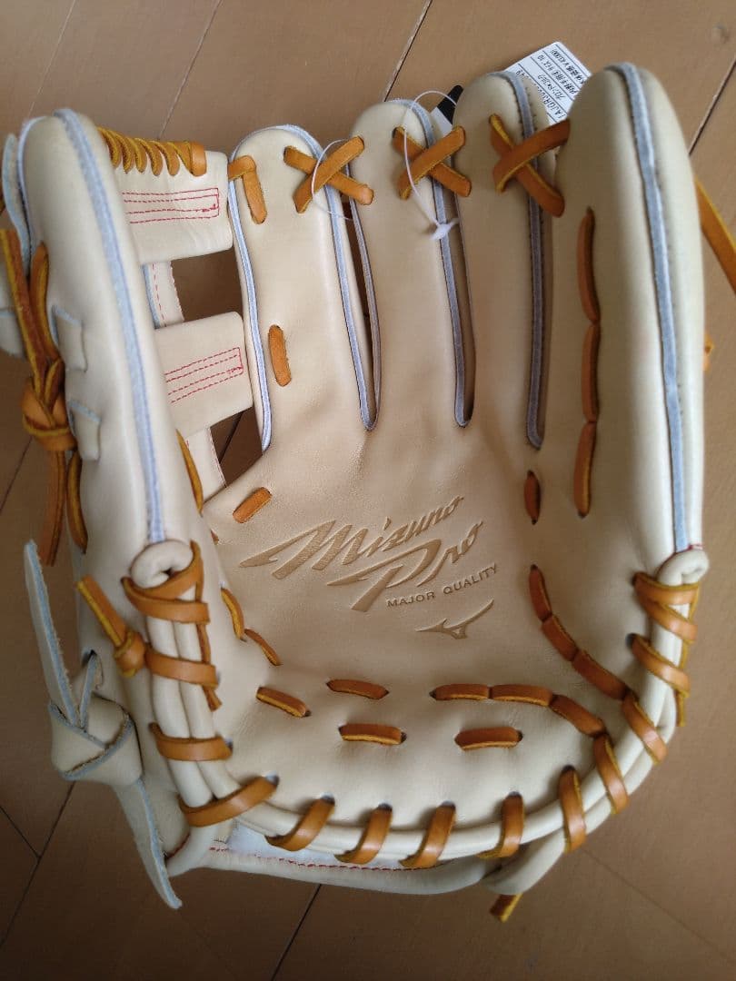 Mizuno Pro 軟式グローブ 内野手用　サイズ10 ブロンド×コルク