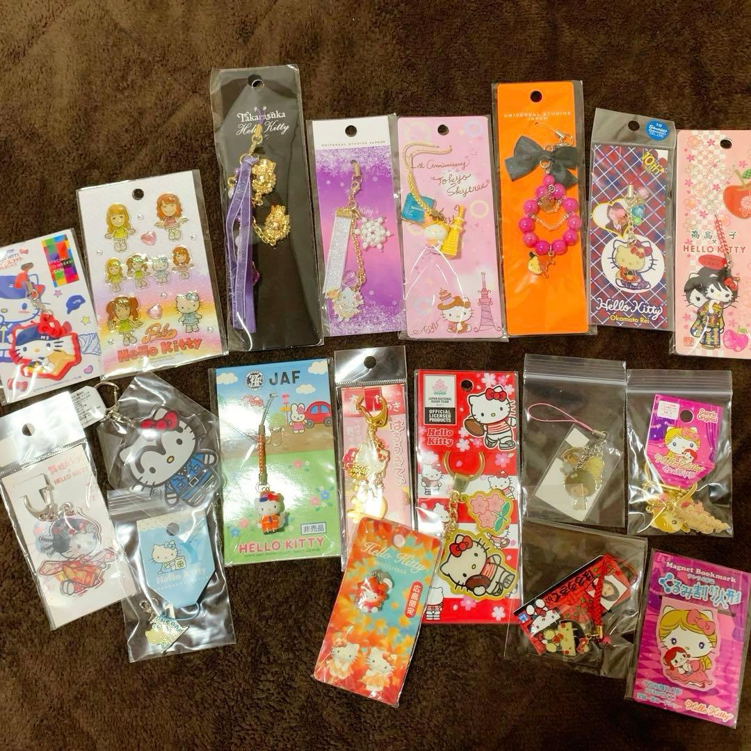 レア含む　359個　ご当地キティ　ロリータ/イチゴ根付/コラボ/非売品　おまとめ