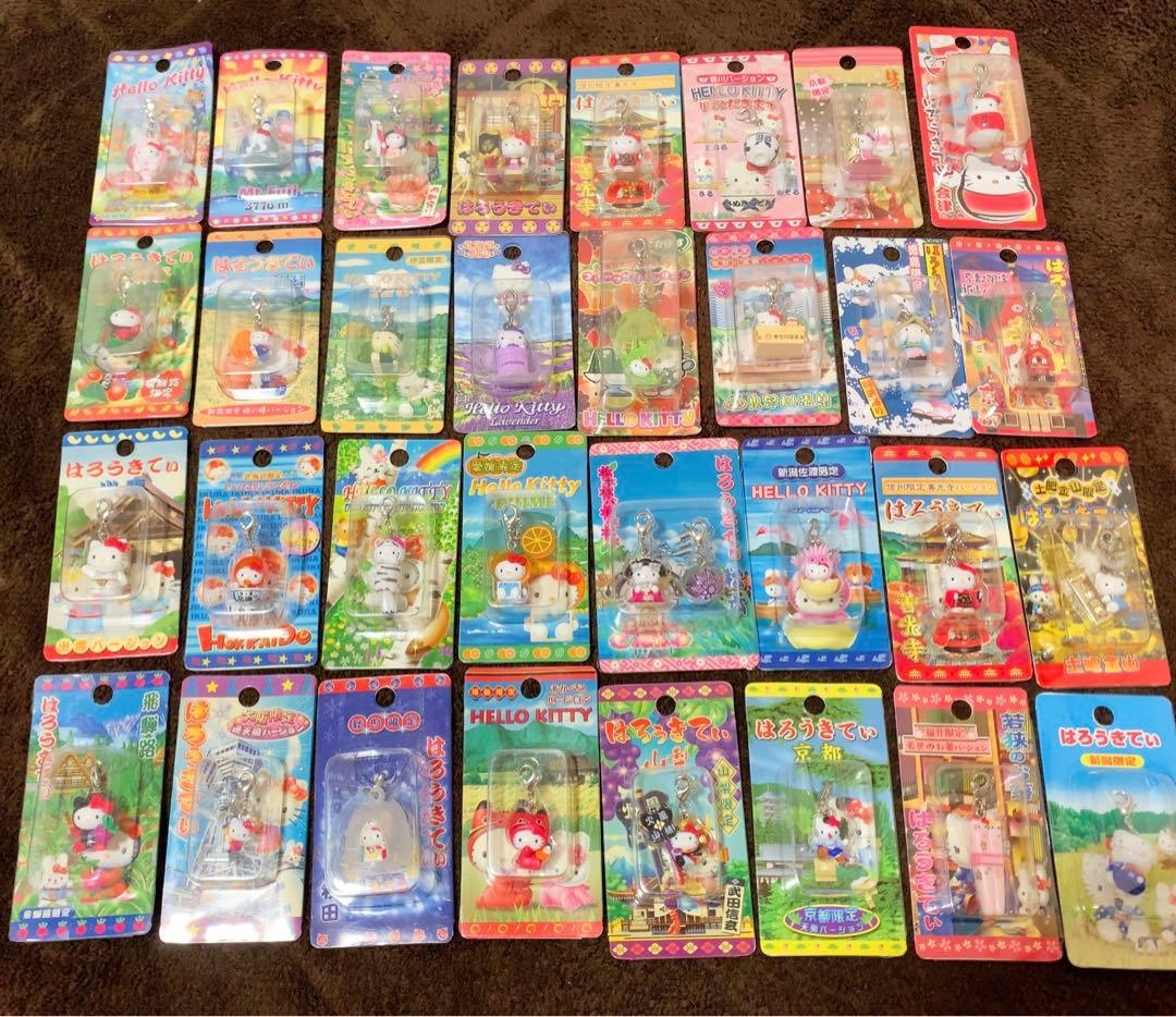 レア含む　359個　ご当地キティ　ロリータ/イチゴ根付/コラボ/非売品　おまとめ