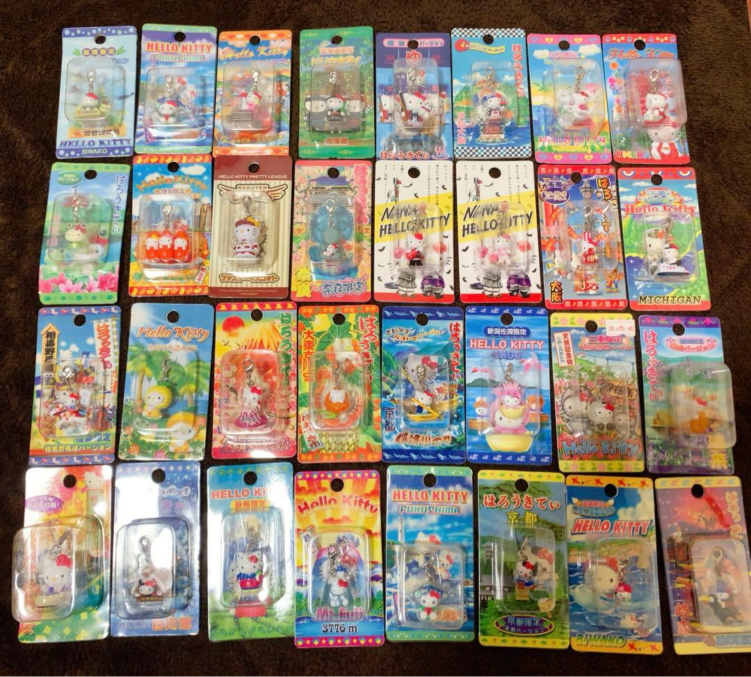 レア含む　359個　ご当地キティ　ロリータ/イチゴ根付/コラボ/非売品　おまとめ