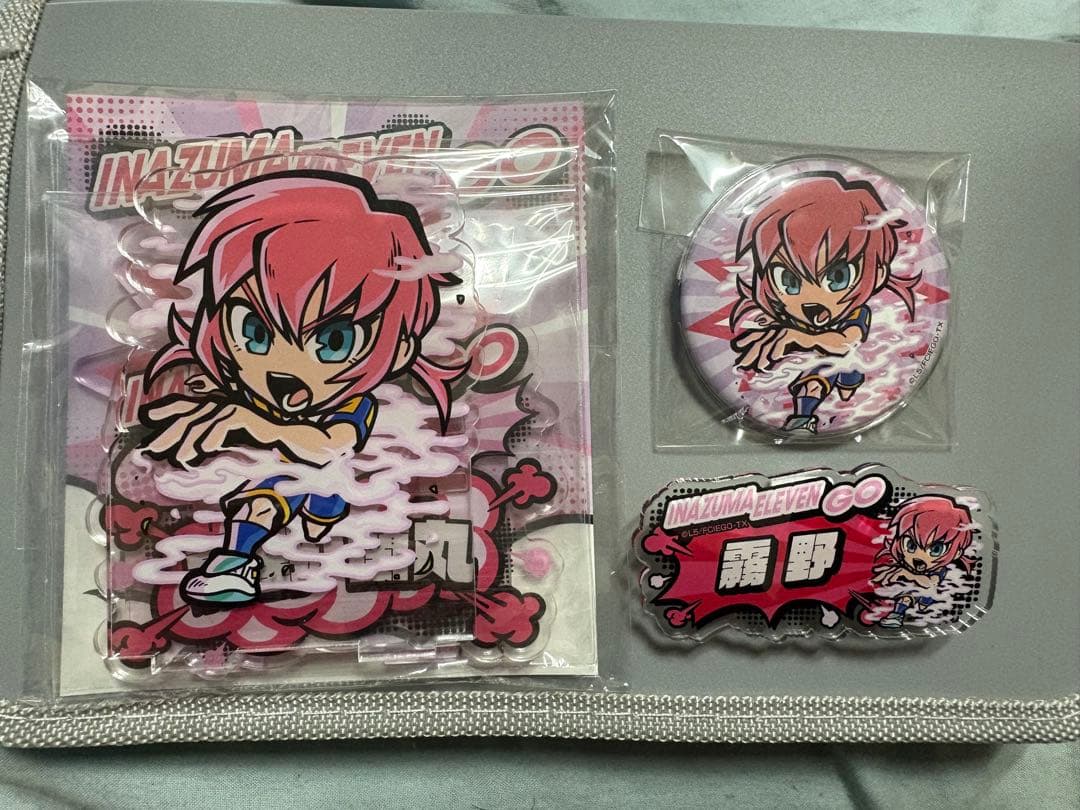 イナズマイレブンGO ポップアップ　霧野蘭丸セット