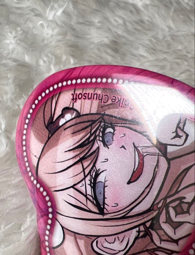 ダンガンロンパ 照れ顔ハート缶バッジ 島盾子 霧切響子 セット