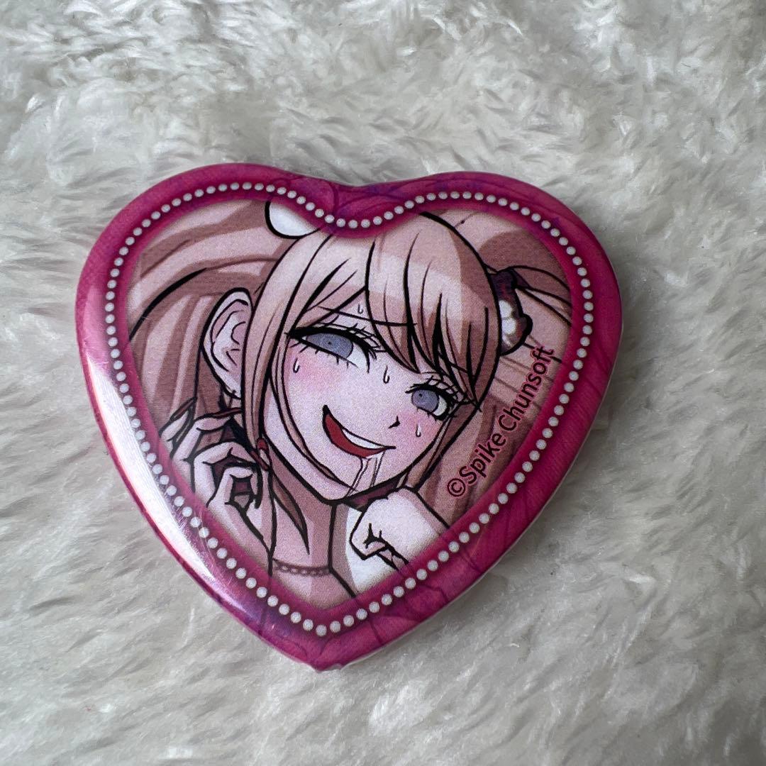 ダンガンロンパ 照れ顔ハート缶バッジ 島盾子 霧切響子 セット