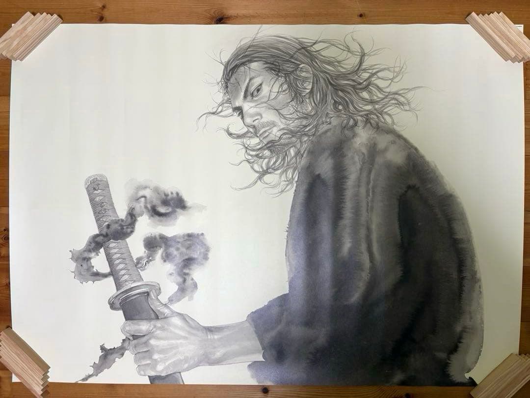 バガボンド　井上雄彦　最後の漫画展　宮本武蔵　ポスター