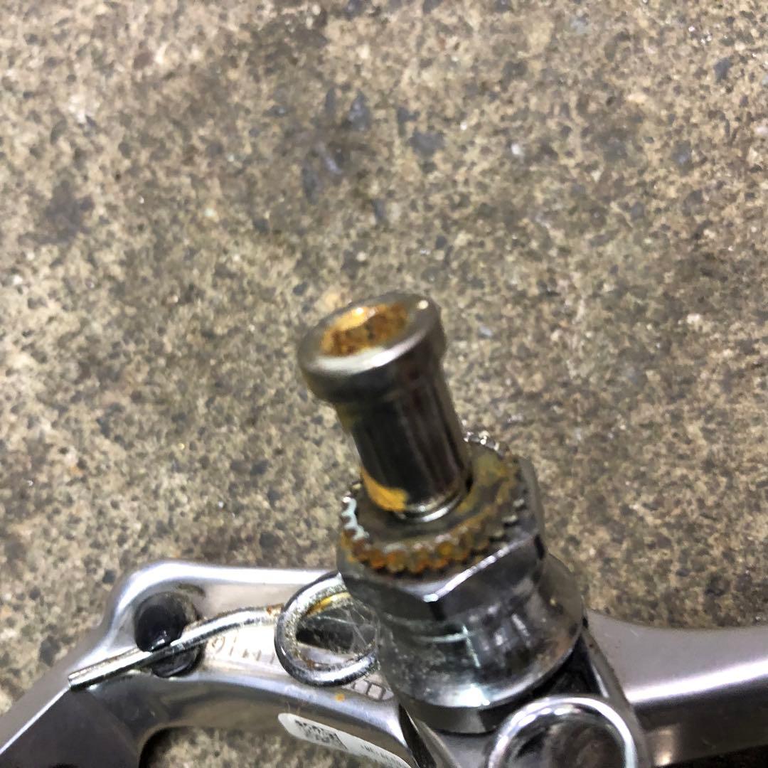 Campagnolo Athena キャリパーブレーキ シルバー　前後セット