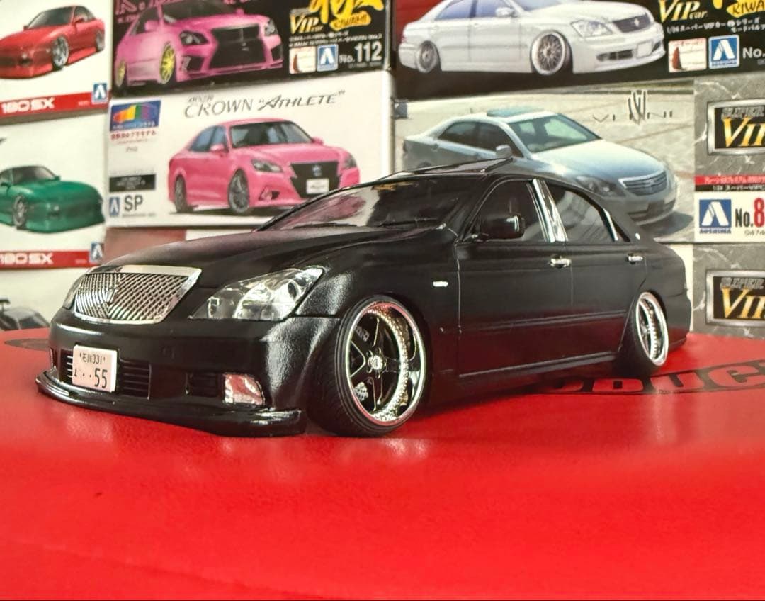 アオシマ GRS182 クラウン アスリート