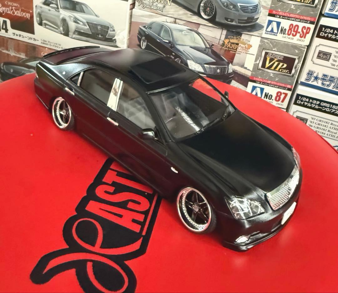 アオシマ GRS182 クラウン アスリート