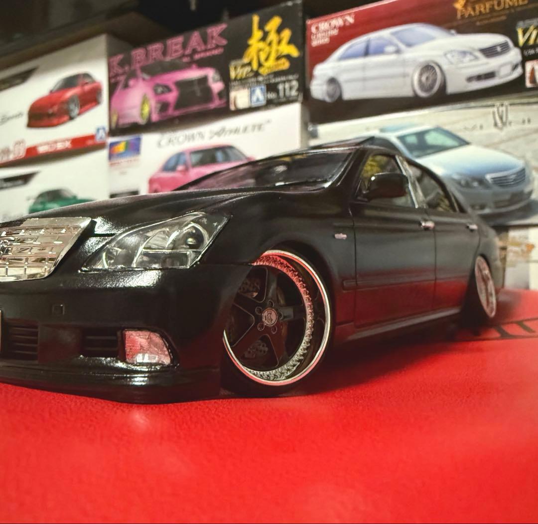 アオシマ GRS182 クラウン アスリート