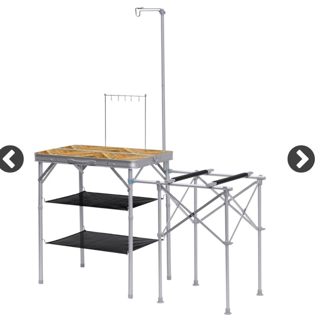 FIELDOOR キッチンテーブル SOTO ソト ２バーナー パワーブースター