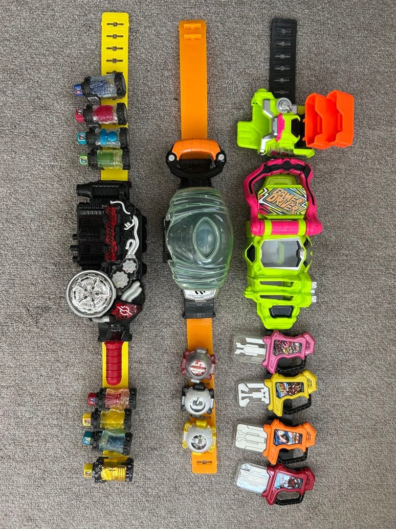 仮面ライダー変身ベルトまとめ売り　エグゼイド　ビルド　ゴースト