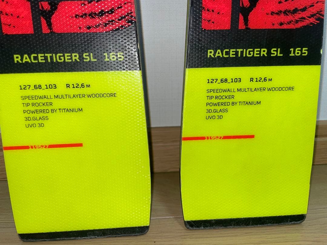 【美品】フォルクル　Völkl Racetiger SL Demo 165cm