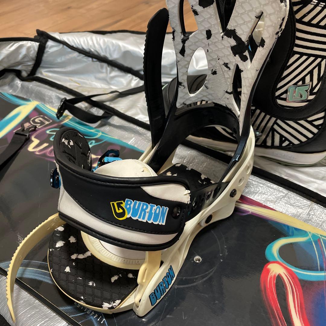 バートン custom スノーボード　130〜140cm 子供用　4点