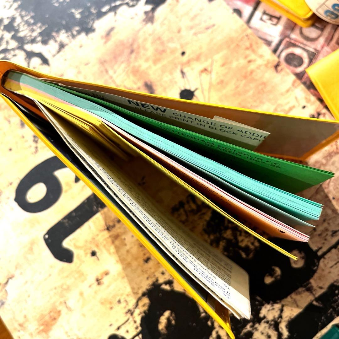 ヴィンテージ【1987〜88】4種のチケット冊子(海外チケット(ロールチケット