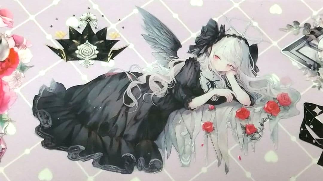 廃盤品✩J922＃千葬冢(PET)未见星月切り売り海外人物女の子AIマステ