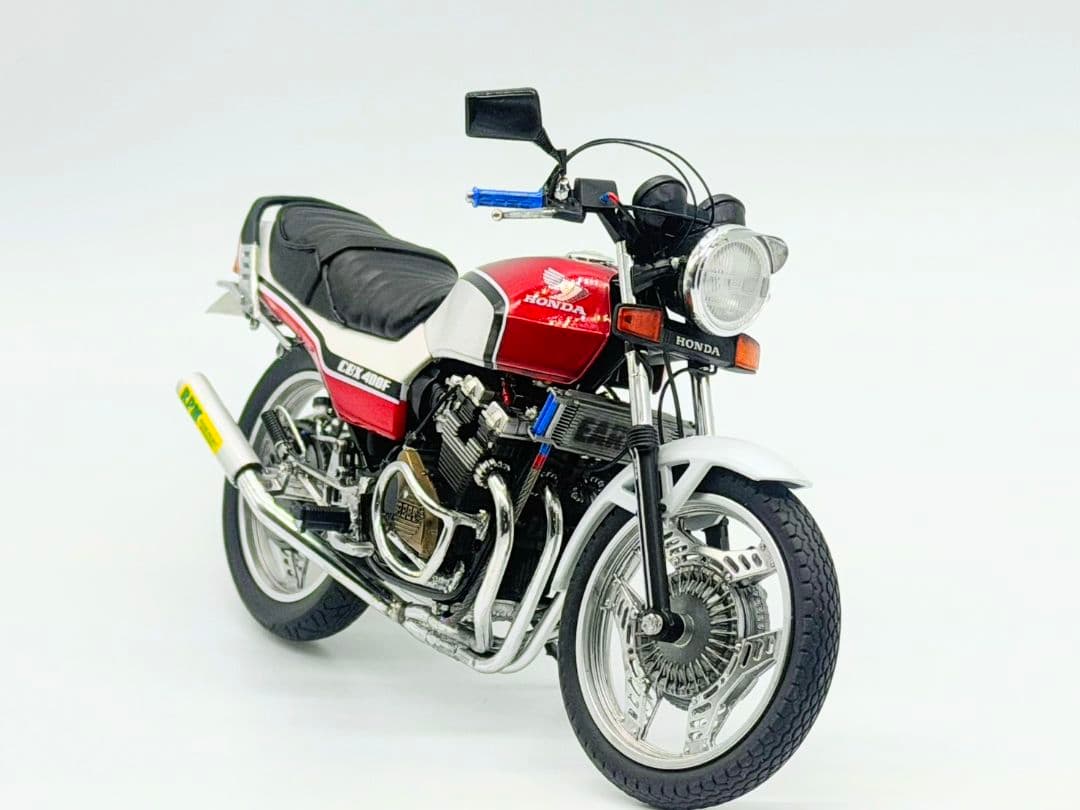 CBX400F プラモデルバイク　大人カスタム