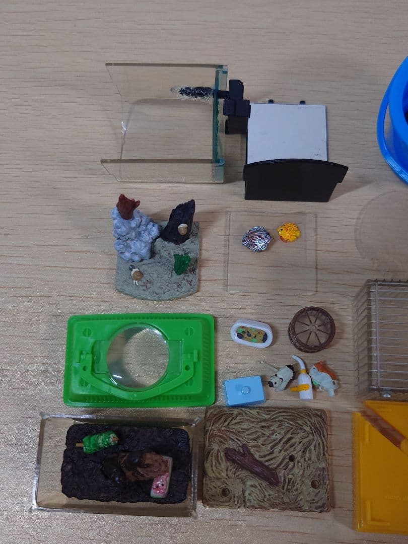 Yujin たのしい、飼育当番。シークレットあり 全7種 フルコンプ ガチャ