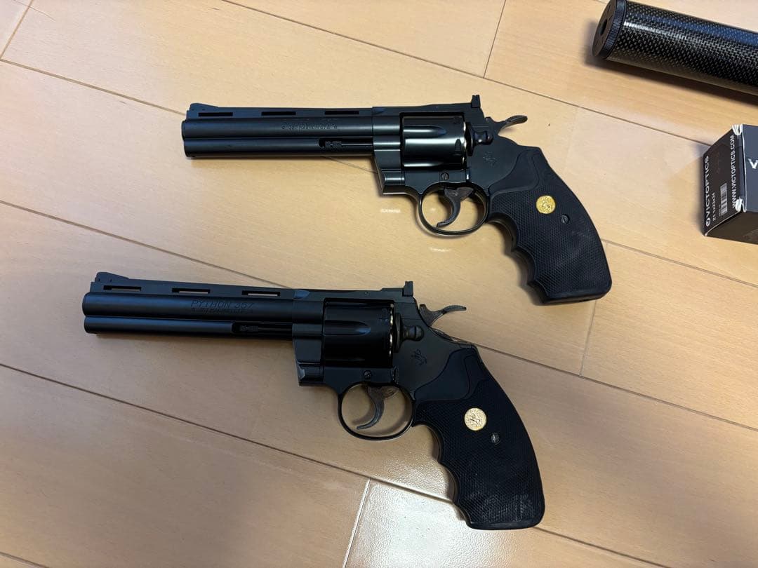 サバゲー引退 廃盤希少品あり 東京マルイ P-90 コルトパイソン