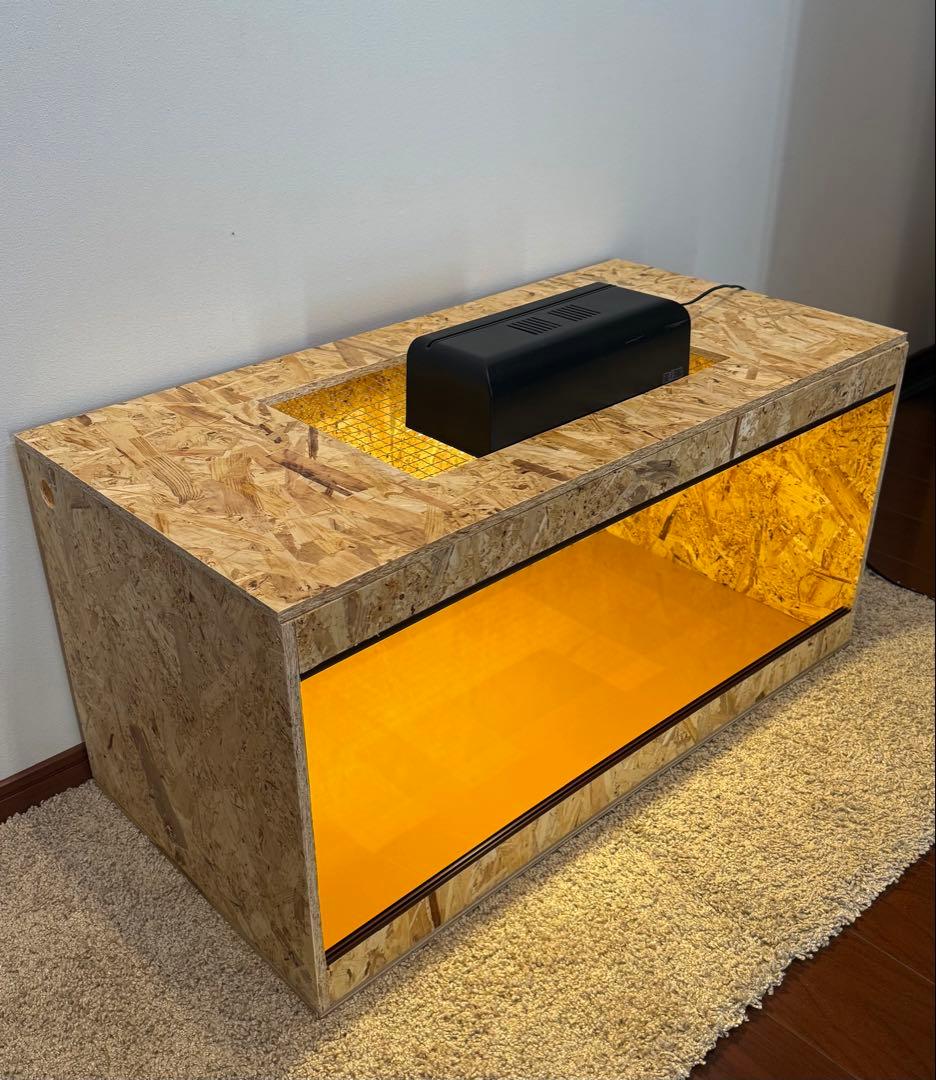 なべころ　OSB製　90×45×45 爬虫類ケージ　小動物ケージ