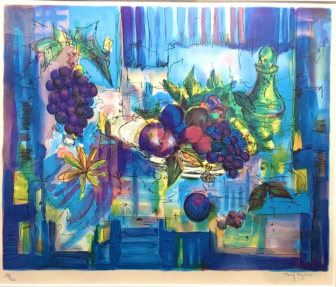 トニー・アゴスティーニのリトグラフ　サイン・エディションナンバー入り