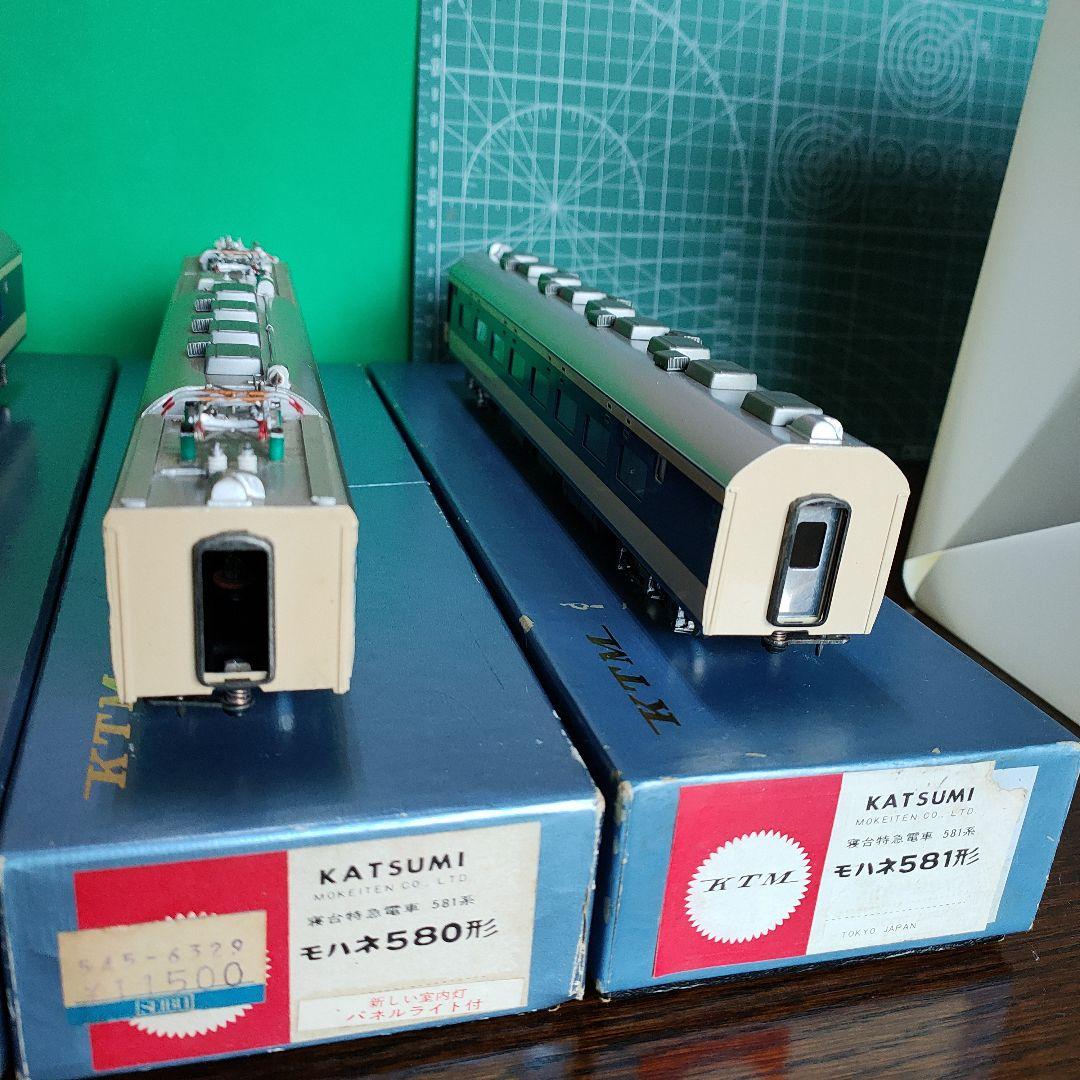 カツミ模型店HOゲージ　581系電車中間車4両セット