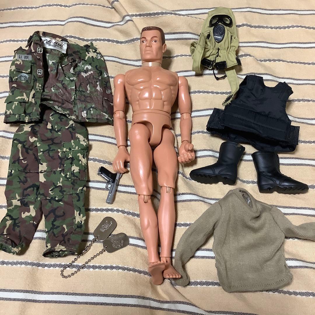ミリタリーフィギュアセット 迷彩服付き