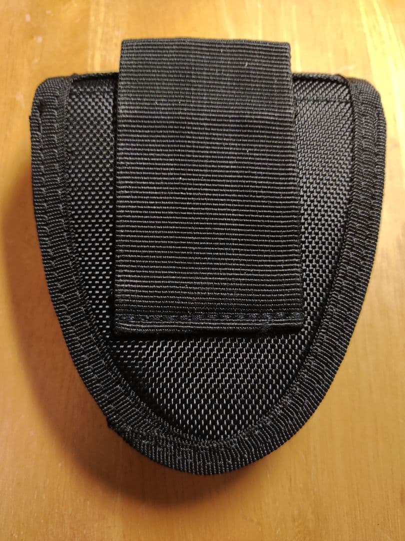 本物手錠 ブラック 鍵2本 収納ケース付き