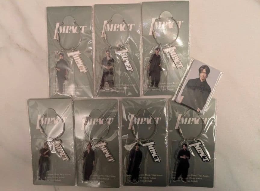 【新品未開封 】IMP. IMPACTアクリルキーホルダーフォトカード　セット