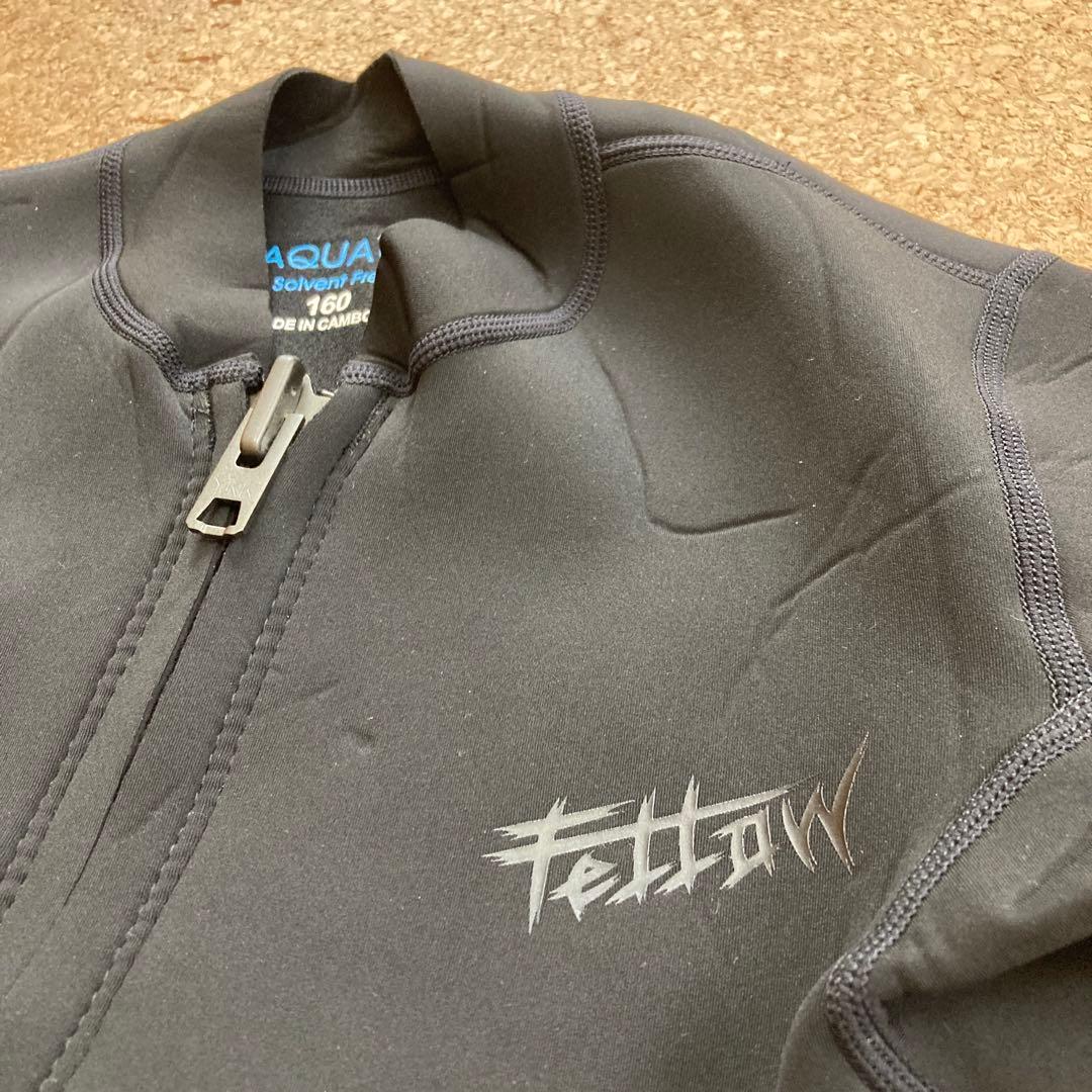 【未使用】FELLOW タッパー サイズ160 KIDS 子供 キッズ 黒　海