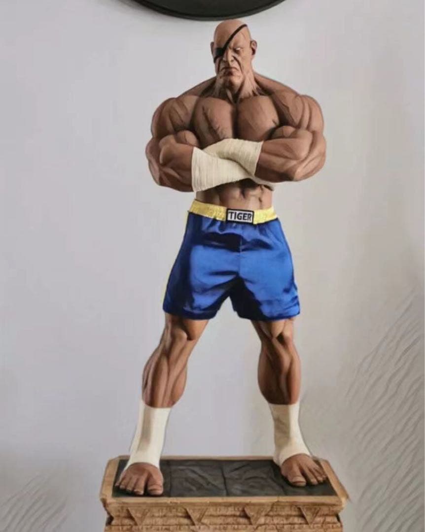 ストリートファイター PCS サガット 1/3 B スタチュー フィギュア