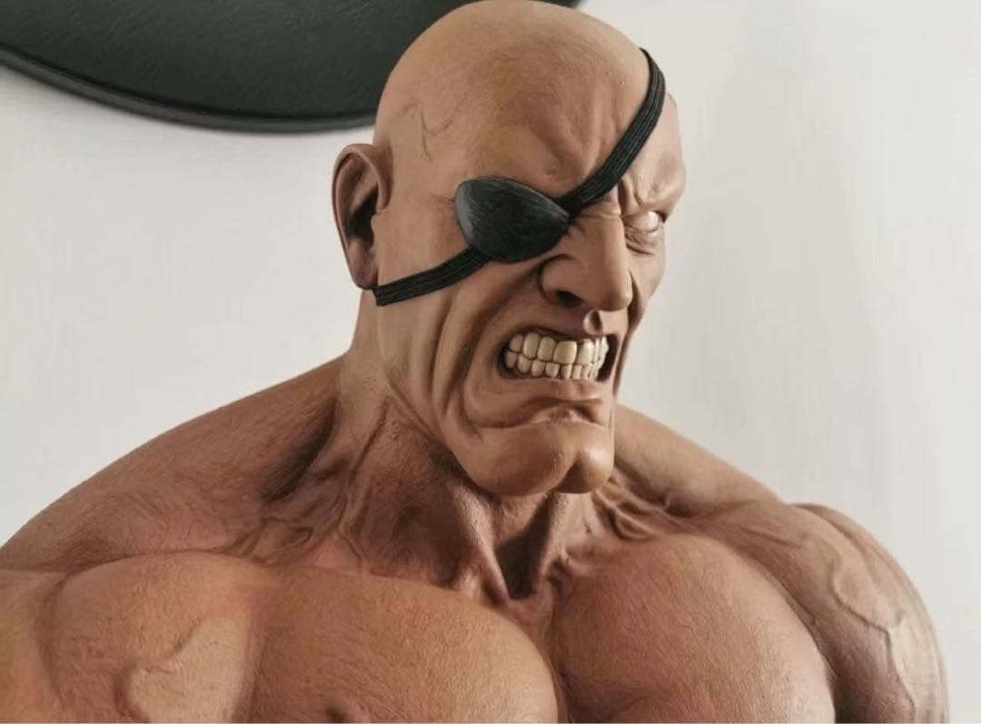 ストリートファイター PCS サガット 1/3 B スタチュー フィギュア