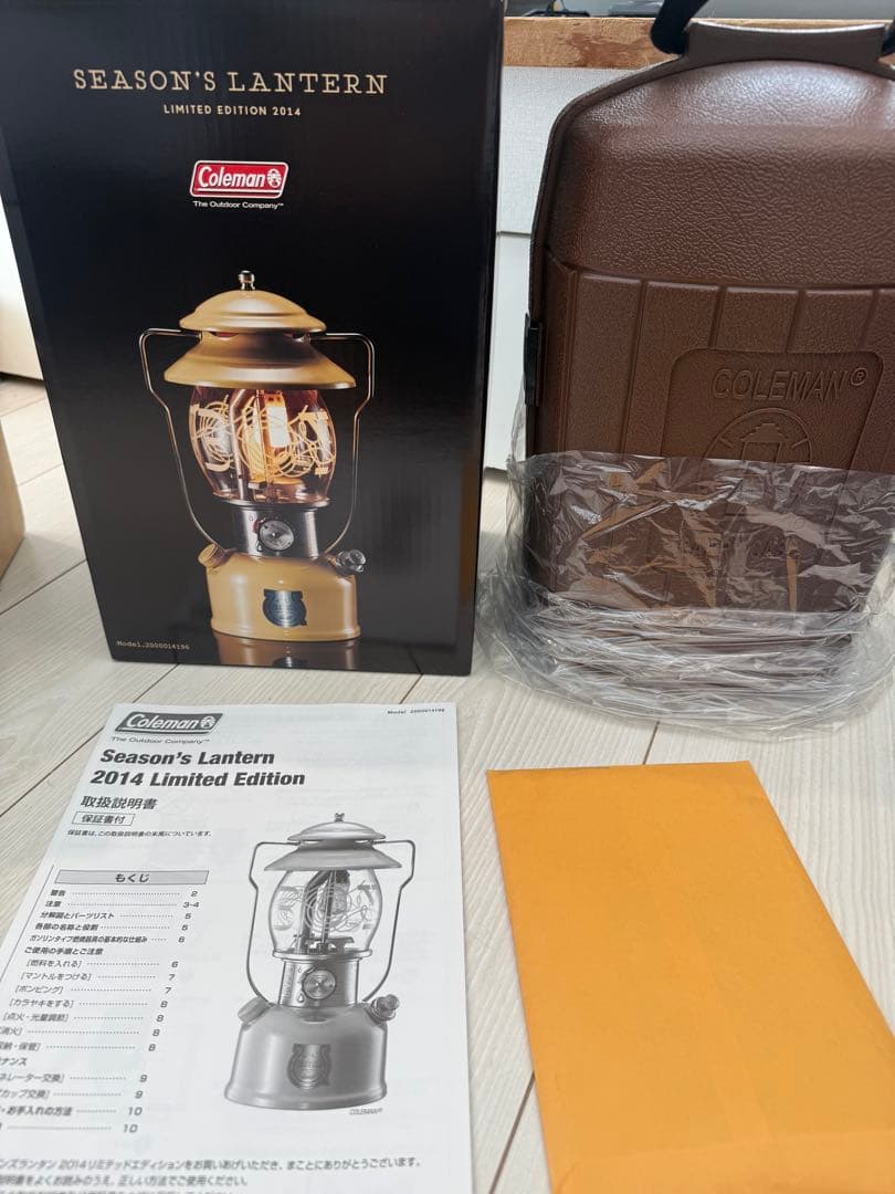 『新品未使用」コールマンシーズンズランタン 2014年　COW BOY