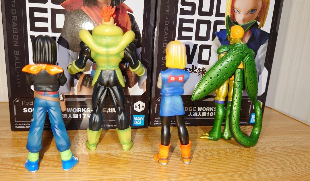 ドラゴンボール 人造人間 超彩色 出陣 16号 17号 18号 7体セット