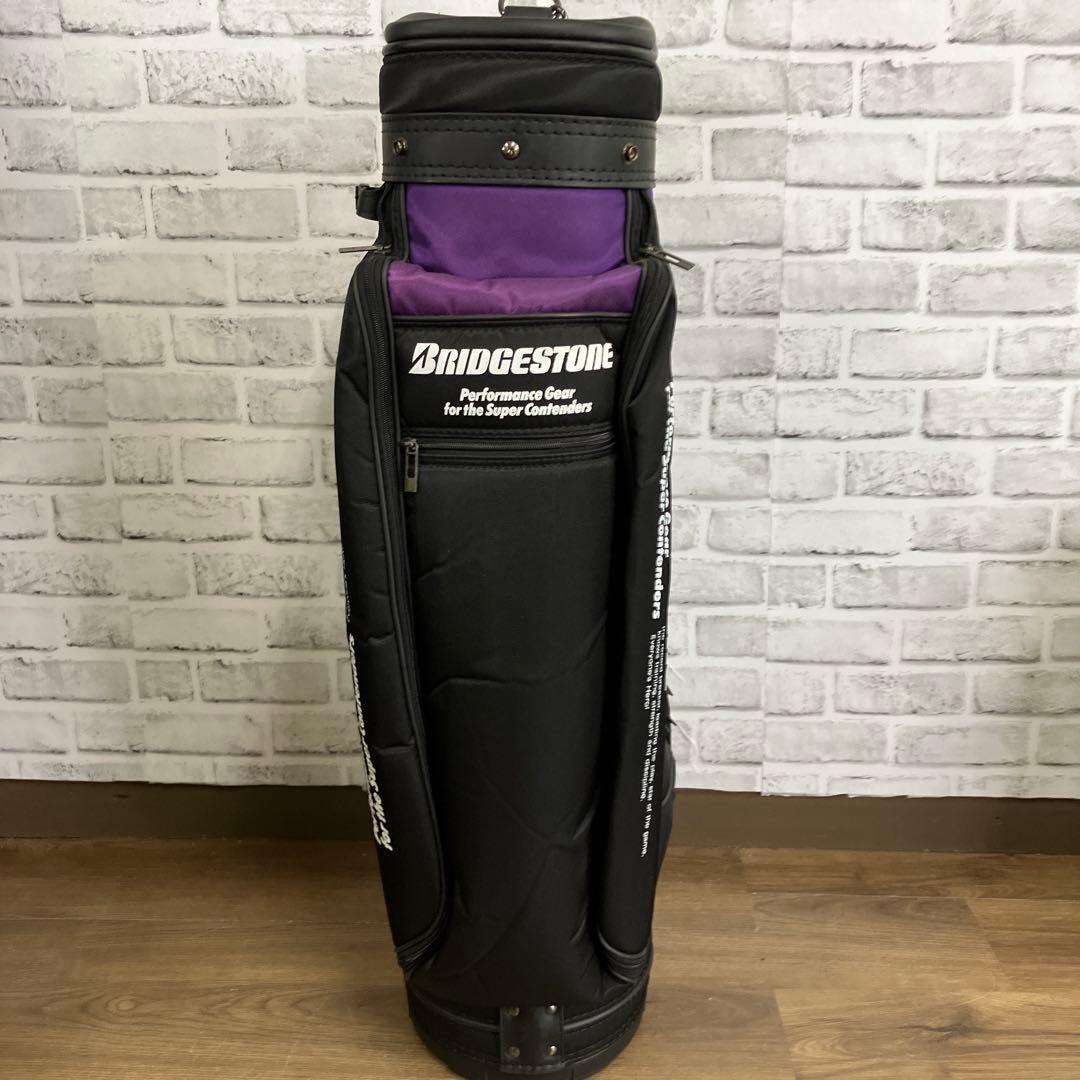 ブリヂストン キャディバッグ ゴルフバッグ BRIDGESTONE パープル