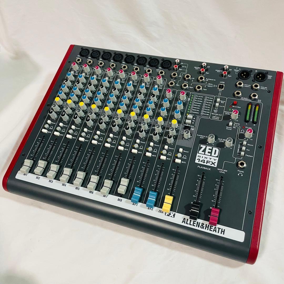 配信機器・PA機器・レコーディング機器 ALLEN&HEATH ZED60-14FX