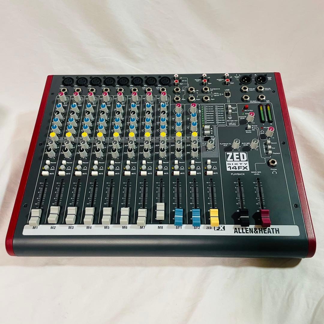 配信機器・PA機器・レコーディング機器 ALLEN&HEATH ZED60-14FX