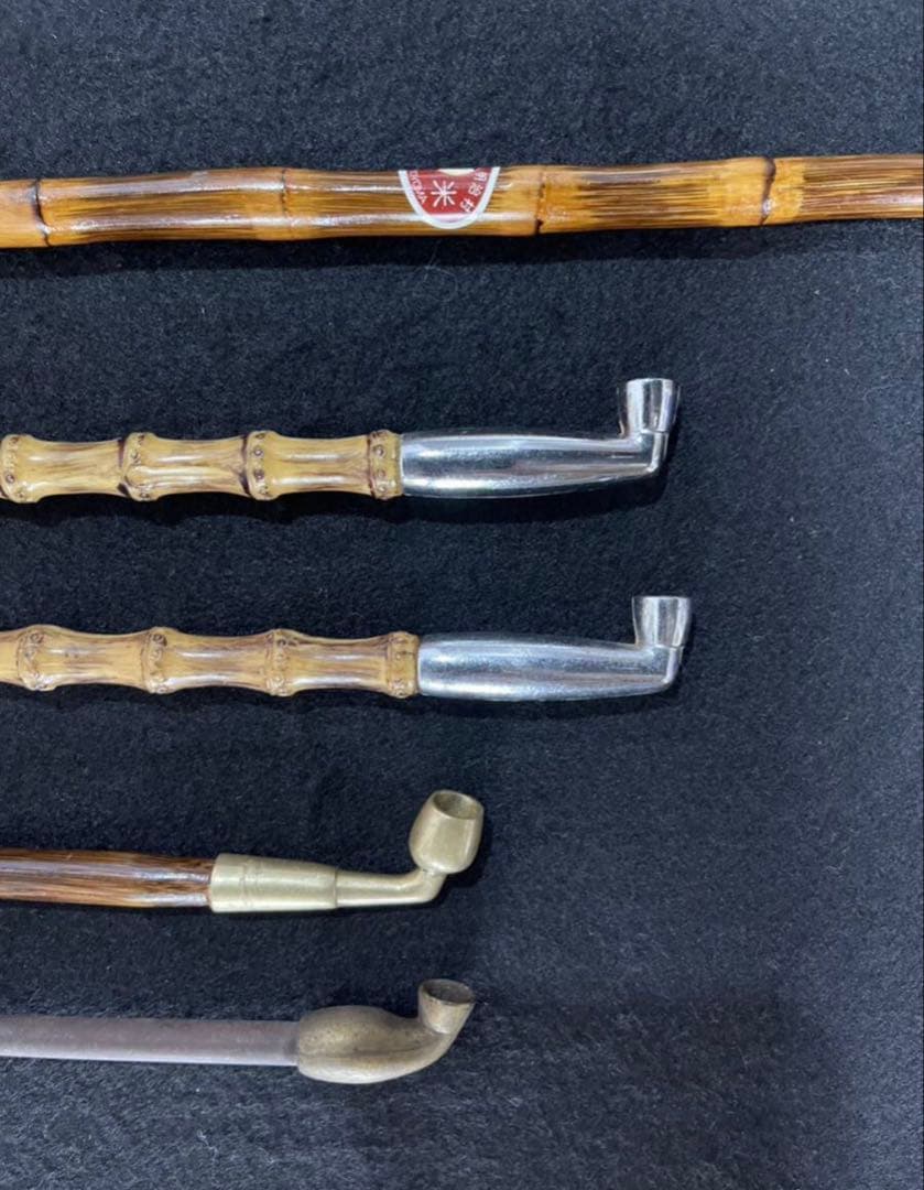 煙管×5管 喫煙用品 喫煙具 時代物 骨董