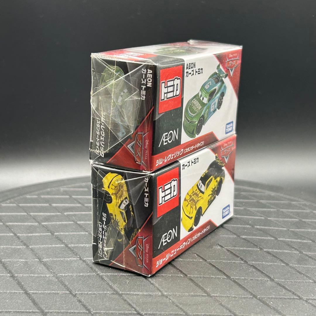 【Ma34】トミカ カーズ ジョージ・ニュー=ウィン、ジム・レヴェリック セット