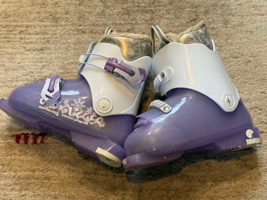 KAZAMA Spax J キッズ 110/20.0cm スキー板ブーツセット