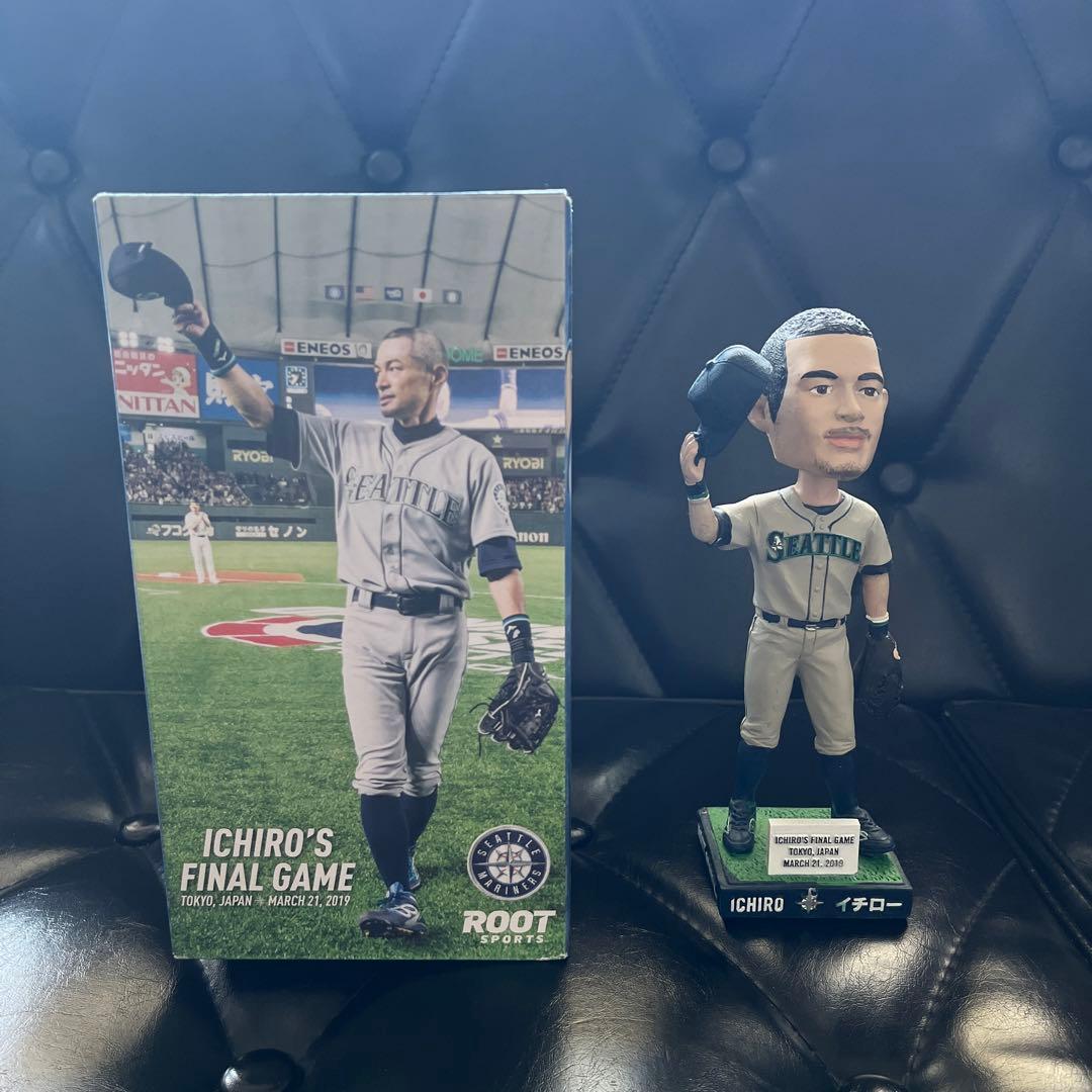 イチロー3.21.2019Final Game記念ボブルヘッド