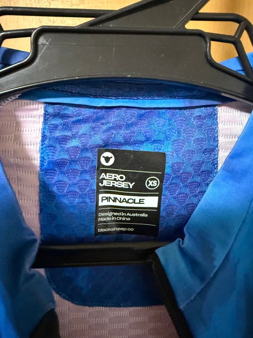 Black sheep エアロジャージレディースXS 青紫 ARA