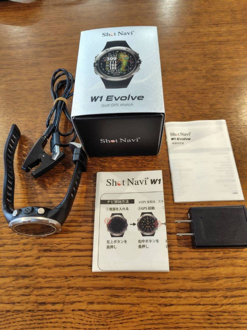 ShotNavi W1 Evolve エボルブ（ブラック)