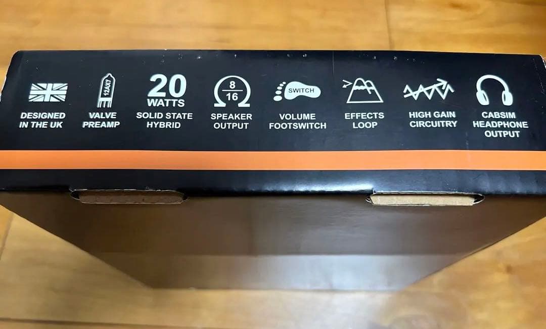 【ORANGE Terror Stamp】ストンプペダル アンプヘッド