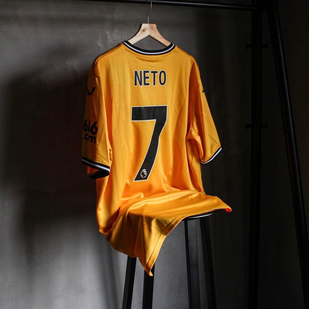 ウルヴァーハンプトン 23/24 ユニフォーム ホーム 正規品 ペドロ・ネト