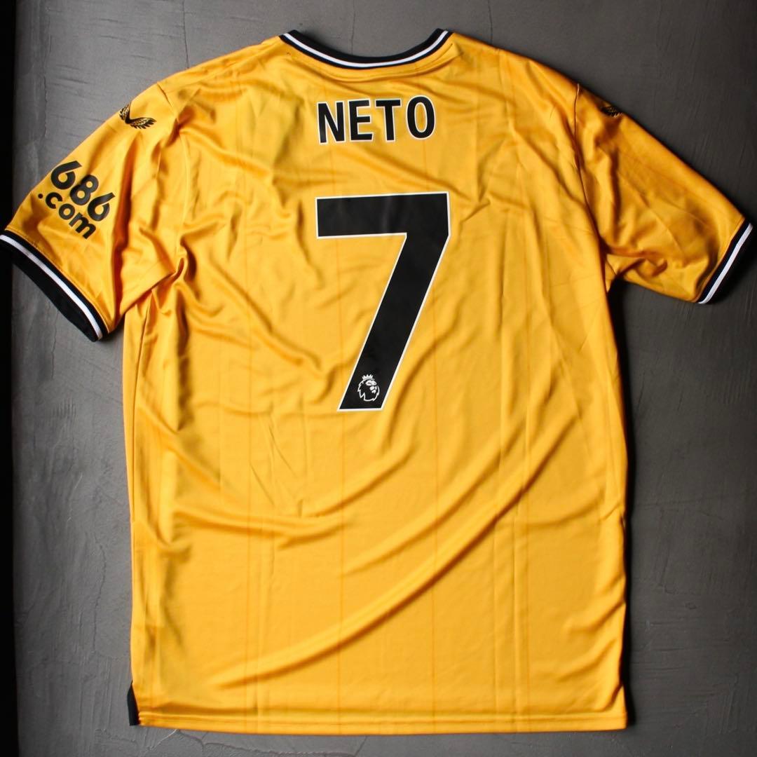 ウルヴァーハンプトン 23/24 ユニフォーム ホーム 正規品 ペドロ・ネト