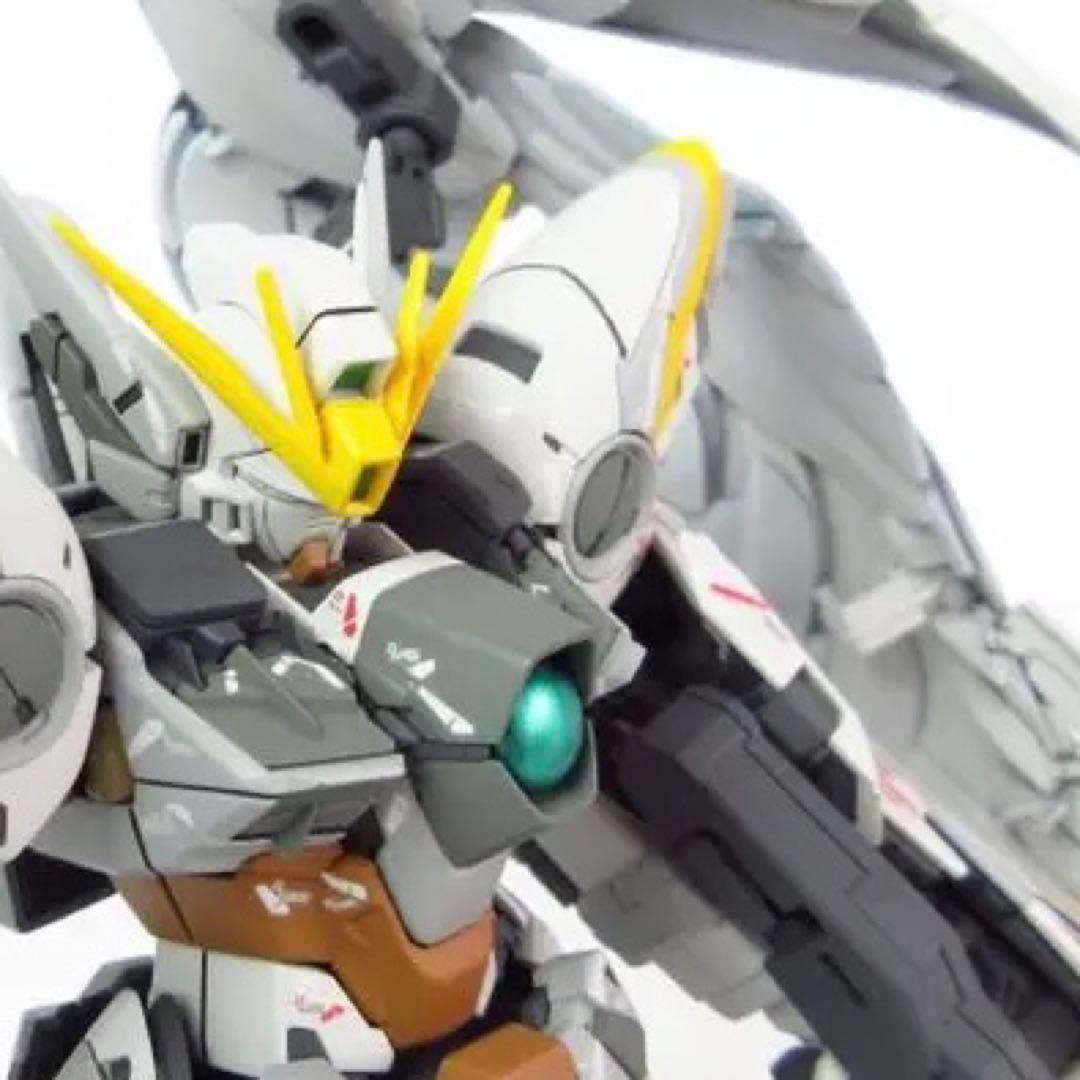 ウイングガンダムゼロ スノーホワイトプレリュード ew ver ka 塗装完成品