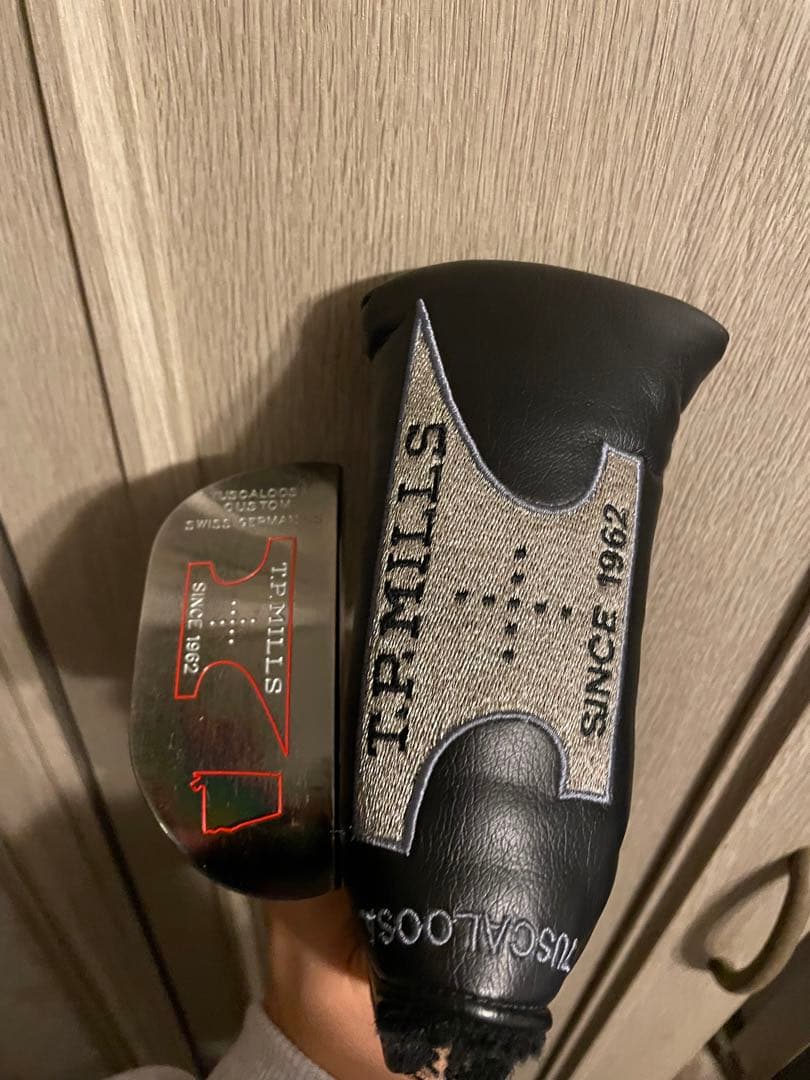 【T.P.MILLS】タスカルーサ　カスタム　プロト　パター　カバー付き