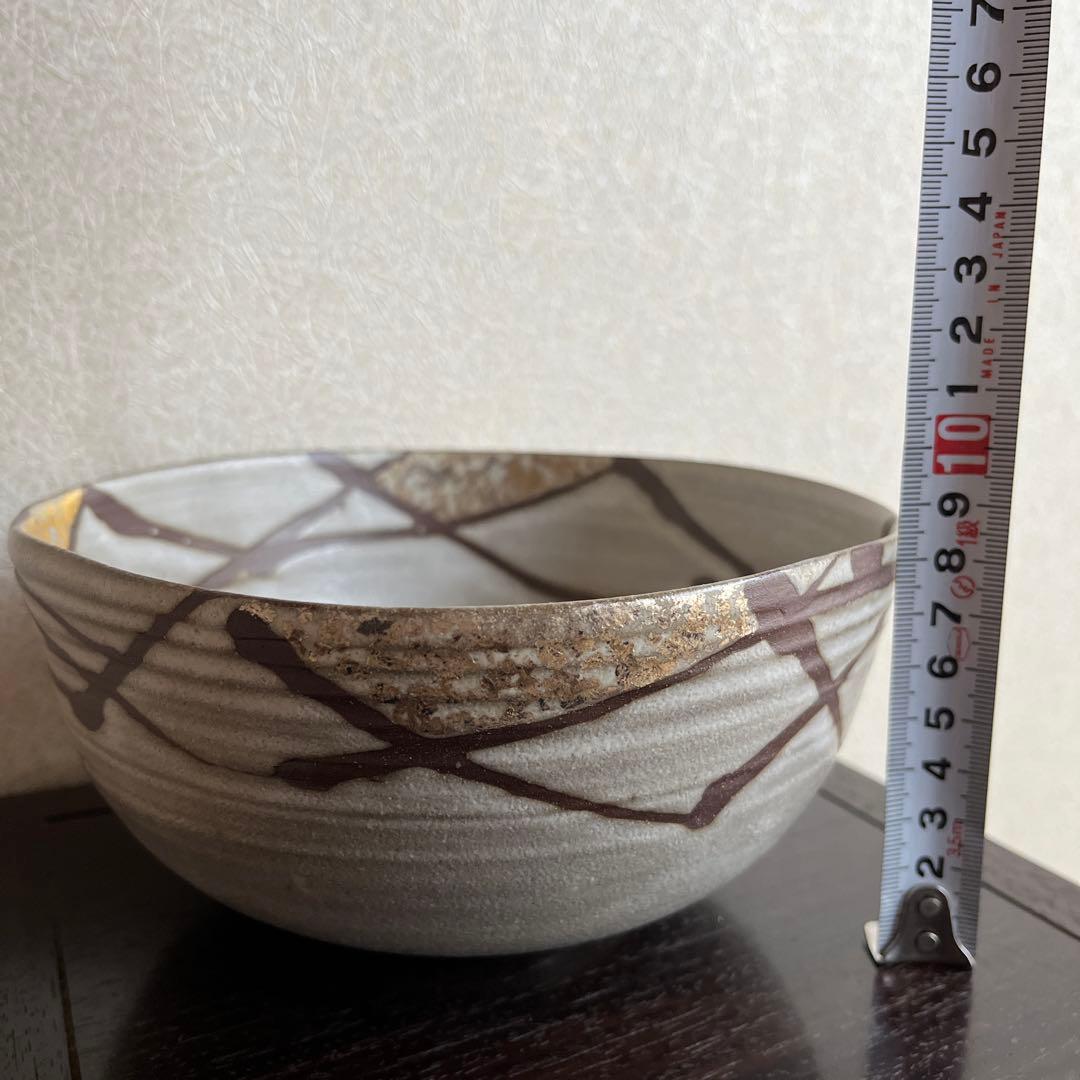 京都　清水焼　菓子鉢　木箱