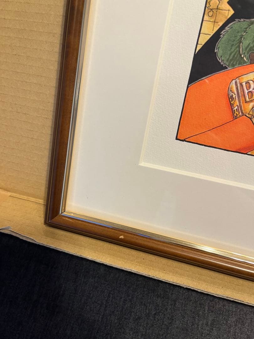 【激レア】ワンピース　10周年　20周年　額装高精細複製原画　ONEPIECE