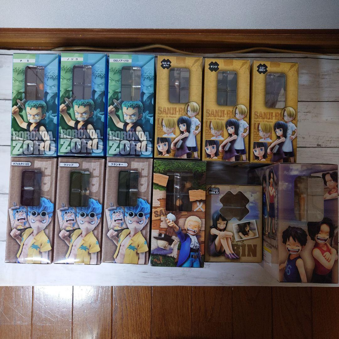 未開封・ワンピースＰOＰフィギュアMILD 12個セット